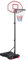 Yaheetech Basketballständer Basketballkorb Outdoor Korbanlage Basketballanlage mit Rollen Höhenverstellbar 196 von 251 cm