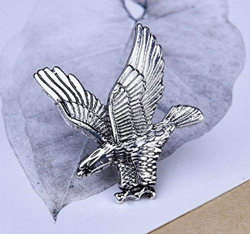 Ogquaton Adler Brosche, Tier Button Badge für Kleidung Shirt Hut Cap Bag Premium-Qualität