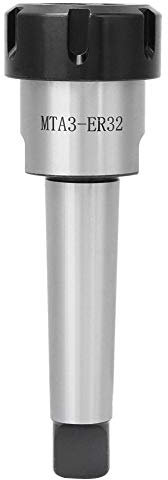Portapinze a Cono Conico Morse, MTA3-ER16-M12/MTA3-ER20-M12/MTA3-ER25-M12/MTA3-ER32-M12 Acciaio Al Carbonio Alta Precisione Parti del Tornio di Fresatura CNC(MTA3-ER32)