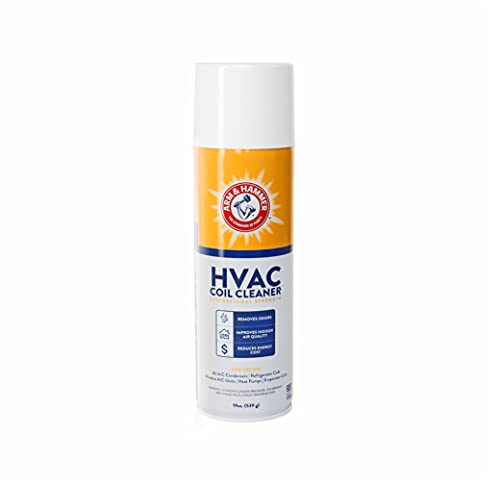 Arm & Hammer Biodegradable HVAC and Air Conditioner Coil Cleaner Foam Aerosol Spray, 19 fl. oz, AHCC-19 by Diversitech