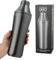 Elevated Craft Hybrid Cocktail Shaker - Premium Vacuum Insulated Stainless Steel Gunmetal Cocktail Shaker - Innovative Measuring System - Martini Shaker for the Home Bartender - 28oz Total Volume
