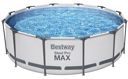 Bestway Piscine Hors Sol sans Accessoire Steel Pro Max Ronde 366x366x100 cm