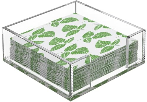 MaxGear Acrylic Cocktail Napkin Holder, Beverage/Bar Napkin Holder