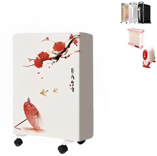 Ölradiator Staubschutzhülle, Heizkörper Staubdicht Deckel, Heizgerät Protector Abdeckung, Heizlüfter Elektroheizer Staubschutzhaube, Radiator Cover Case, Elastische Universal Raumheizer Schutzhülle