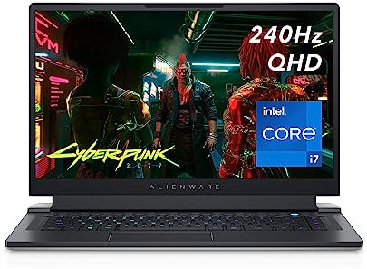 Alienware x15 R2 Intel Core i7-12700H Portable Gaming 15.6 QHD Lunar Light 16 Go de RAM SSD 512Go NVIDIA GeForce RTX 3070 Ti Win 11H Advanced Clavier Alienware AlienFX