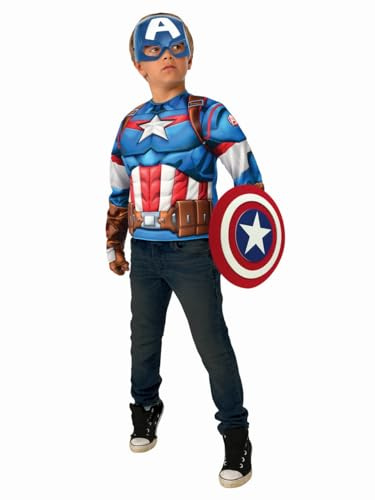 Rubies Marvel – Captain America – Deluxe Top Set (33006354)