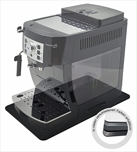 Premium Acrylglas Gleitbrett für den De'Longhi Kaffeevollautomat der Magnifica Serie | 45 x 27 cm | Made in Germany (Transparent)