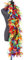 BYNYXI Flauschige Federboa Bunte, 2M Federschal Truthahnfedern Federboa Lametta Fäden Weihnachten Damen Federn Schal Girlande Bunte Federboa zum Basteln für Damen Mädchen Karneval Fasching Mottoparty