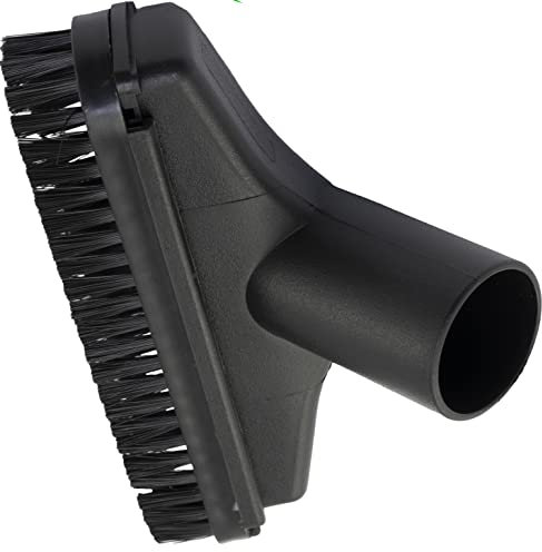AERZETIX - C64931 - Staubsaugeraufsatz - bürste Ø32 mm - 5x15 cm mit weichen Borsten - aus Kunststoff - Farbe schwarz - rosshaar-staubbürste - zubehör saugadapter