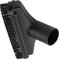 AERZETIX - C64931 - Staubsaugeraufsatz - bürste Ø32 mm - 5x15 cm mit weichen Borsten - aus Kunststoff - Farbe schwarz - rosshaar-staubbürste - zubehör saugadapter