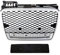Kühlergrill Wabengrill Silber Matt Schwarz glanz kompatibel für Audi A4 B7 04-08 nicht RS4 DM Autoteile 4228