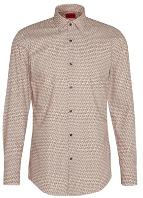 HUGO Kenno T-Shirt, Light/Pastel Pink681, 42 Homme
