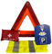 RMY Kit Gilet Jaune et Triangle de signalisation - Norme CE, Gilet Jaune,Triangle de signalisation, Trousse de Premiers Secours, Disque de stationnement, Premiers Secours en Cas d'accident