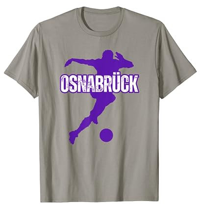 Osnabrück Fussball Fan Lila T-Shirt