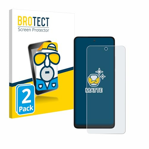 BROTECT Schutzfolie für TCL 40 NXTPAPER | 2 Stück Entspiegelnder Displayschutz Made in Germany Matte Displayschutz-Folie Anti-Reflex Anti-Fingerprint Einfache Montage