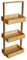 hausleben Korbregal Bambus | 25x16x65 cm | K[chenregal | Badezimmer | Wohn-Esszimmer | Küche | Holz | Bad umweltfreundlich | Regal | Stehregal