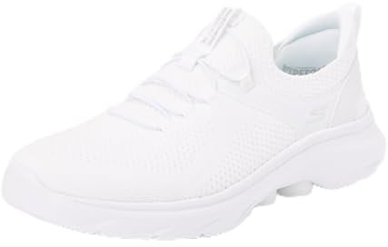Skechers Go Walk 7 Abie, Zapatillas Mujer, White, 40 EU