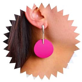 Dervivea Orecchini A Disco Vintage Lunghi Orecchini A Disco Moneta Orecchini A Goccia Moneta Rosa Orecchini A Disco Esagerati Gioielli Per Donne E Ragazze