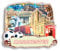 Quwsne Refrigerator Magnet Manchester UK Fridge Magnet City Travel Souvenirs Tourist Gifts 3D Classic Landmarks Handmade Crafts Home Decoration - 1300