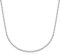 PDTJMTG Männer und Frauen Halskette Kette aus 925 Sterlingsilber: 0.8mm 1 mm 1.5mm 2mm 3mm Venezianierkette 45 50 55 60 65 cm Silberkette Herren Damen (1mm, 55cm)