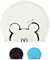 Gorro Natación Niños de 6 a 14 años - Gorro Piscina Silicona Niños Jóvenes y Adolescentes de 6 a 14 años (Blanco)