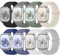 Oielai Confezione da 8 cinturini intrecciati compatibili con Apple Watch da 44 mm, 45 mm, 46 mm, 42 mm, 49 mm, 41 mm, 40 mm, 38 mm, regolabili, sportivi elastici per iWatch Serie 10, 9, 8, 7, 6, 5, 4,