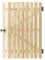 Premier Garden Supplies Made-To-Measure Wooden Picket Pale Pedestrian Garden Gate Heights between 4ft (121cm) to 5ft (150cm) by Widths between 3ft (91cm) to 3.5ft (105cm)