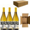 Mara Martín Godello - Vino Blanco DO Monterrei, 100% Godello, 13% Alcohol, Ideal combinar con Platos como Pescado, Arroces- Pack 3 Botellas 75cl