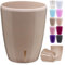 Happy Plants Orchideentopf D 15 cm Blumenkübel mit integriertem Wasserstandsanzeiger, selbstbewässernder Blumentopf mit Docht, Selbstbewässerungssystem für Orchideen - Sand 2 Liter