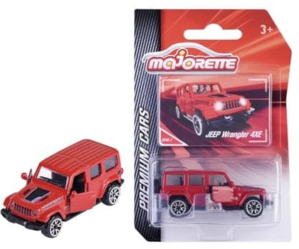 Majorette Jeep Wrangler Rot