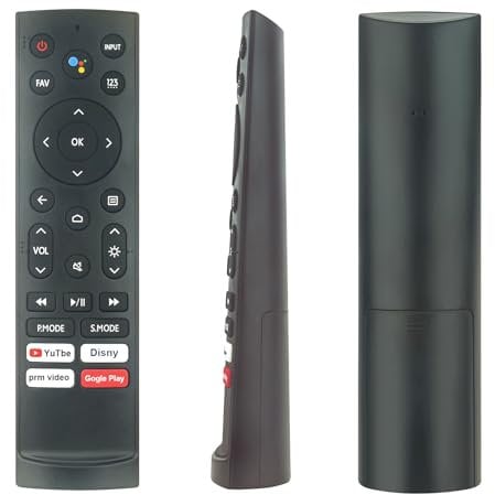 AULCMEET Remote Control,ERF3AA90H New Replace Voice Remote fit for Hisense Laser DLP Projector PX1 PX2-PRO PL1 PX1-PRO (PX1G)