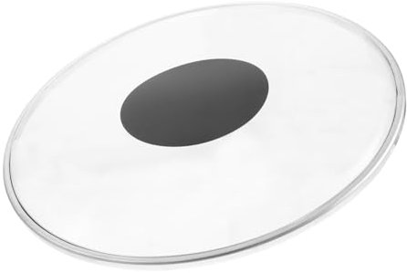 QUMIIRITY Drum Transparent Mit Verstärktem Punkt Und Obertonring Für Vielseitige Musikstile Und Auftritte Einfache Installation Langlebig Und Klangstark
