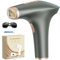 Haarlosy Épilateur Lumière Pulsée de Glace,IPL Épilateur Laser 999,900 Flashes avec 9 Niveaux et 3 Fonctions - HR/SC/RA pour Femme et Homme, Visage, Corps, Bikini, Aisselles - Noir foncé