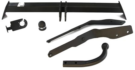 RIDIGO Anhängerkupplung starr für Ford Focus 3 MK3 III Turnier (auch ECOnetic) (außer ST-Line) (außer ST) (auch 1.0 EcoBoost, 998 CCM, 74 KW, 100 PS) 04/2011-03/2018 mit universalem E-Satz 13-polig