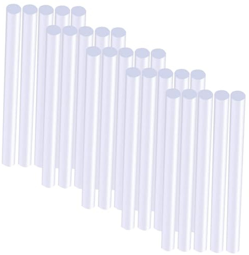 NOLITOY 100pcs Hot Melt Glue Sticks Eva Material for Diy Crafts and School Projects Bulk Glue Sticks for Fabric and Floral Applications