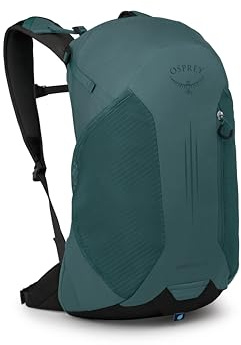 Osprey Hikelite LT 22L Wanderrucksack - Leichter Reise-Tagesrucksack mit Regenschutz für Damen und Herren, Cascade Blue