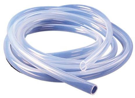 Tubo flessibile in silicone trasparente for uso alimentare, insapore, resistente alle alte temperature, pompa peristaltica for domestico(1 Meter,ID2 x OD4mm)