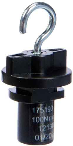 SLV HAKEN Indoor-Lampe Kunststoff/Stahl Schwarz Lampe innen, Innen-Lampe 175190