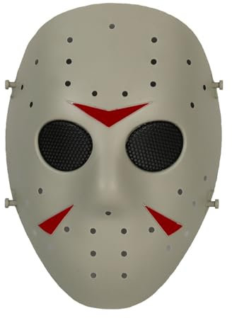 JOYASUS CS-Spiele Metal Mesh Mask Safeguard Vollgesichtsschutzmaske für Halloween Masquerade Cosplay Costume Party (Fg)