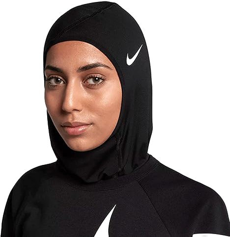 Nike Damen Pro Hijab 2.0 Kopftuch, Schwarz, XS-S EU
