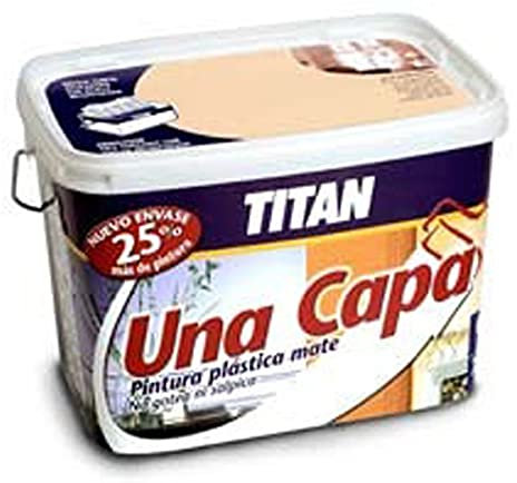 TITAN Pintura Una Capa Mate Verde 2.5 L