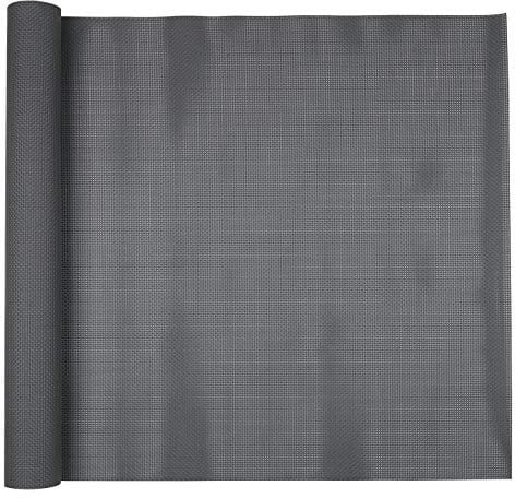 Hoberg Balkon Sichtschutz ohne Bohren - 90x500cm | Ideal als Windschutz für Terrasse | Blickdichte Balkonabdeckung mit 50 Kabelbindern | Polyrattan 720 g/m² - wetterfest & UV-beständig [Anthrazit]