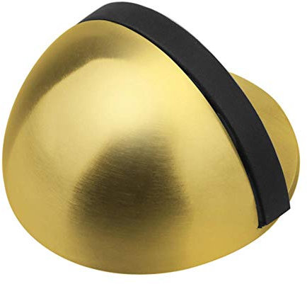 Butées de porte aimantées Butée de porte cachée en acier inoxydable Support de porte Butée de porte Autocollant non perforant Supports de porte cachés, Or
