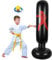 FOYOCER Punching Bag Kids Freestanding Boxing Bag Inflatable Kids Boxing Set Bounce Back for Practicing Karate MMA Fitness Punch Bags for Toddler Tall 61”