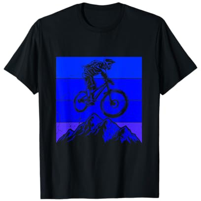 MTB Kleidung Kinder, Erwachsene MTB Geschenk Mountain Bike T-Shirt