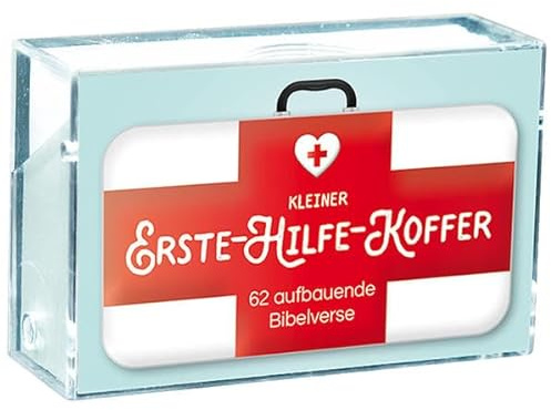 Kleiner Erste-Hilfe-Koffer: 62 aufbauende Bibelverse
