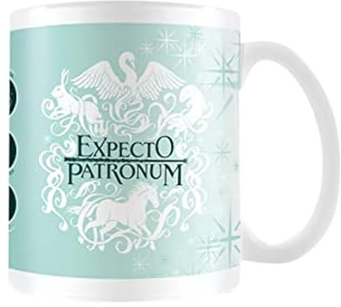 Harry Potter Mug in Presentation Gift Box (Expecto Patronum Design) 11oz Ceramic Mug - Official Merchandise