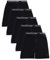 Polo Ralph Lauren Herren-Boxershorts, 5er-Pack, 5 Poloshirt, Schwarz, Small