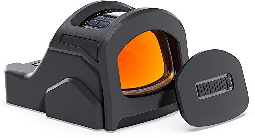 OpticGard Zielfernrohr-Abdeckung, kompatibel mit Holosun 507C 407C. Schützen Sie Ihre Optik während der Aktion vor Streugehäuse und Stürzen. Einfaches Aufstecken, inklusive abnehmbarer