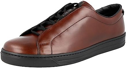 Prada Herren Braun Leder Sneaker 4E3286 43 EU/UK 9